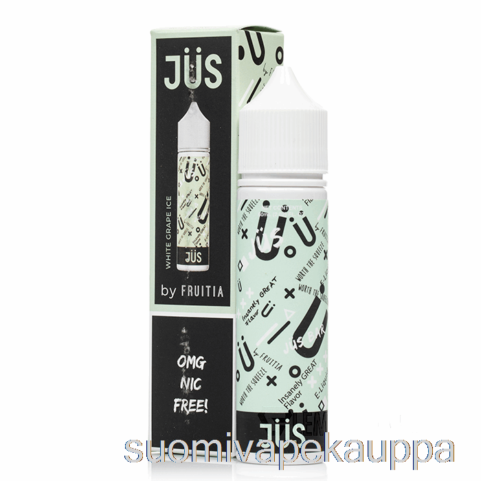 Vape Nesteet Valkoinen Viinirypälejää - Jus E-neste - 60ml 3mg